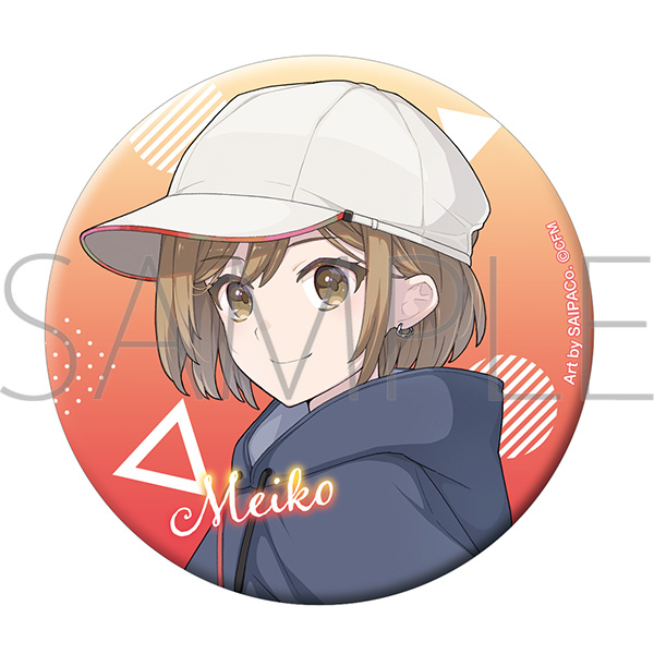 グリッター缶バッジ／MEIKO