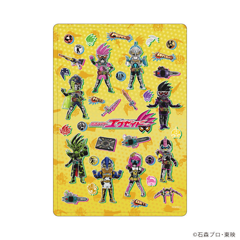 仮面ライダーエグゼイド キャラクリアケース 集合デザイン