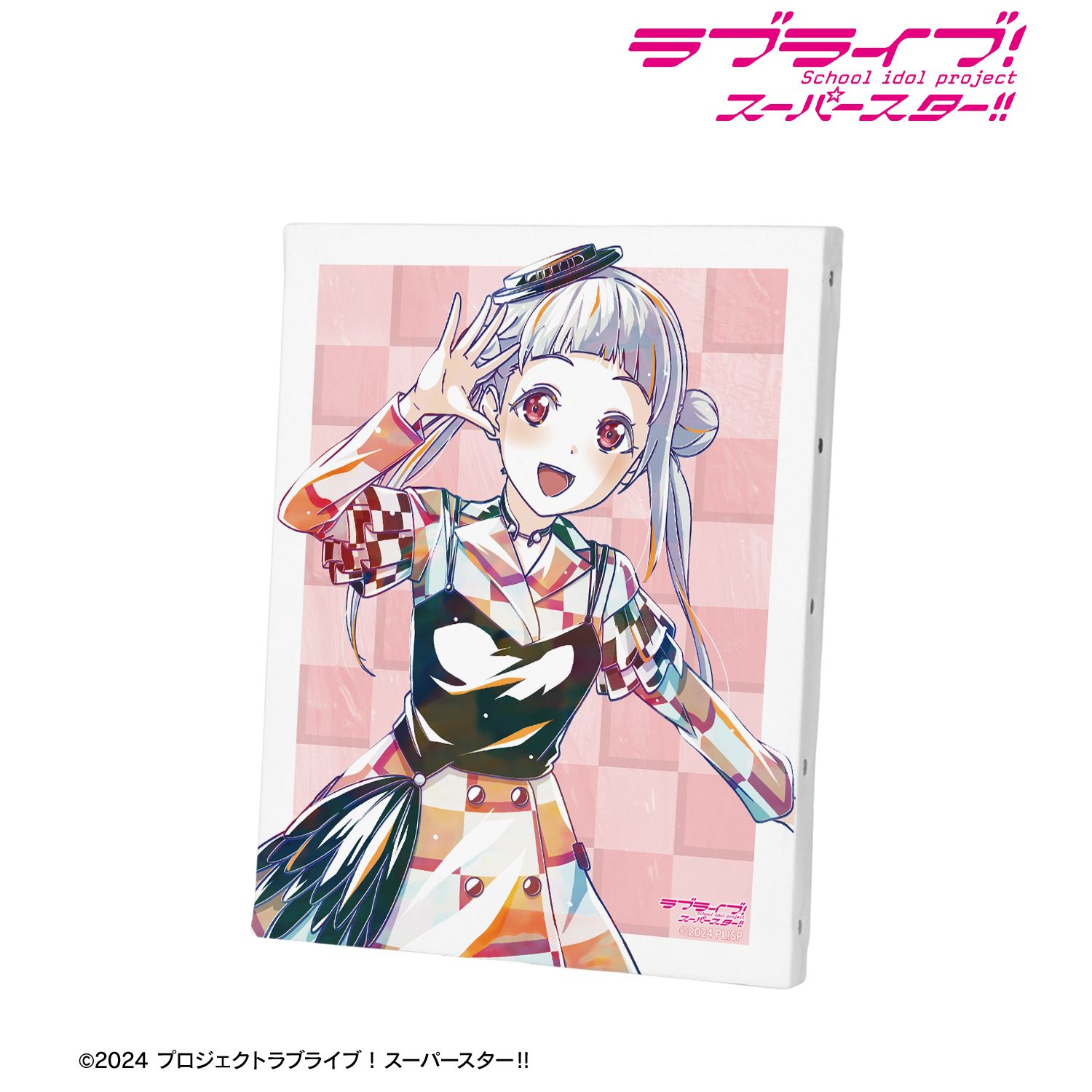 ラブライブ！スーパースター!!_嵐 千砂都 Let's be ONE Ani-Art F0号キャンバスボード