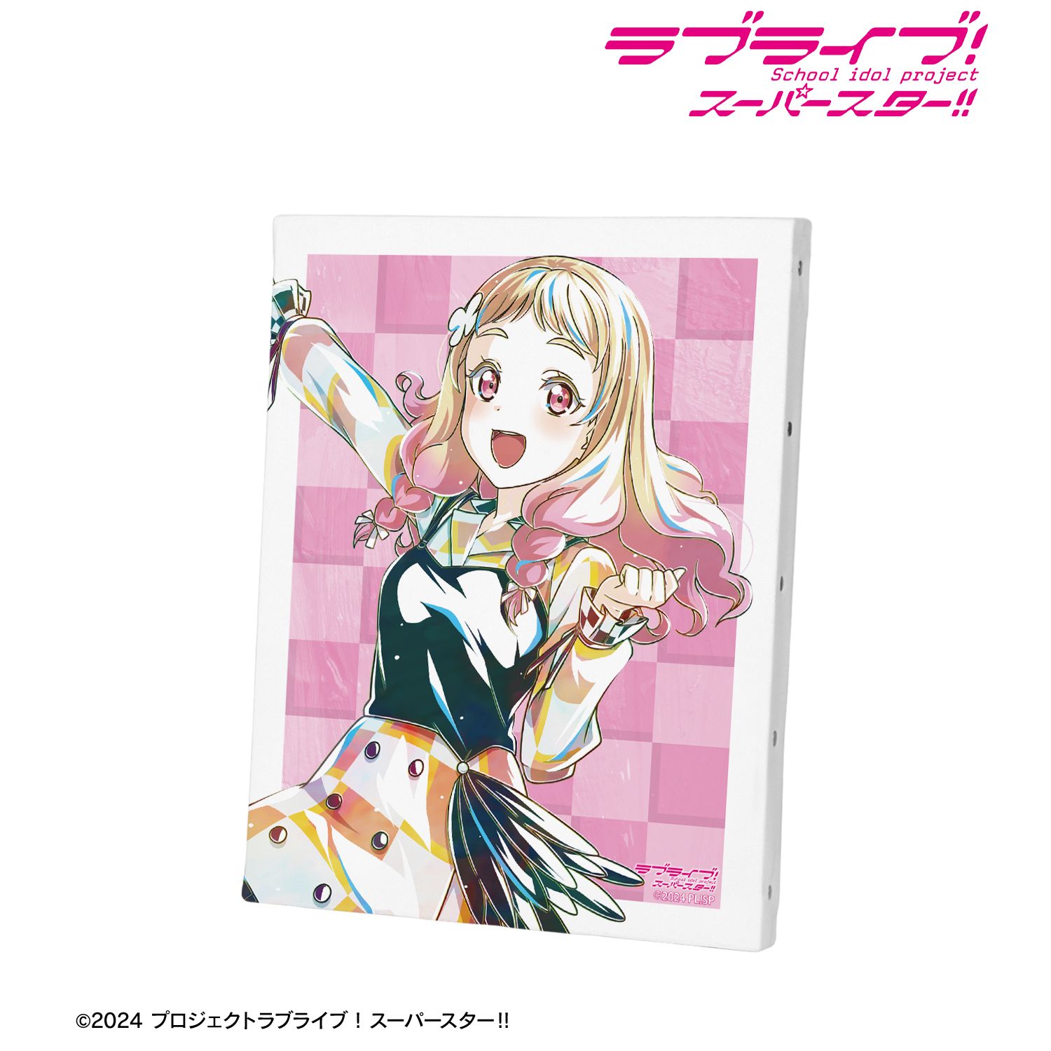 ラブライブ！スーパースター!!_鬼塚夏美 Let's be ONE Ani-Art F0号キャンバスボード