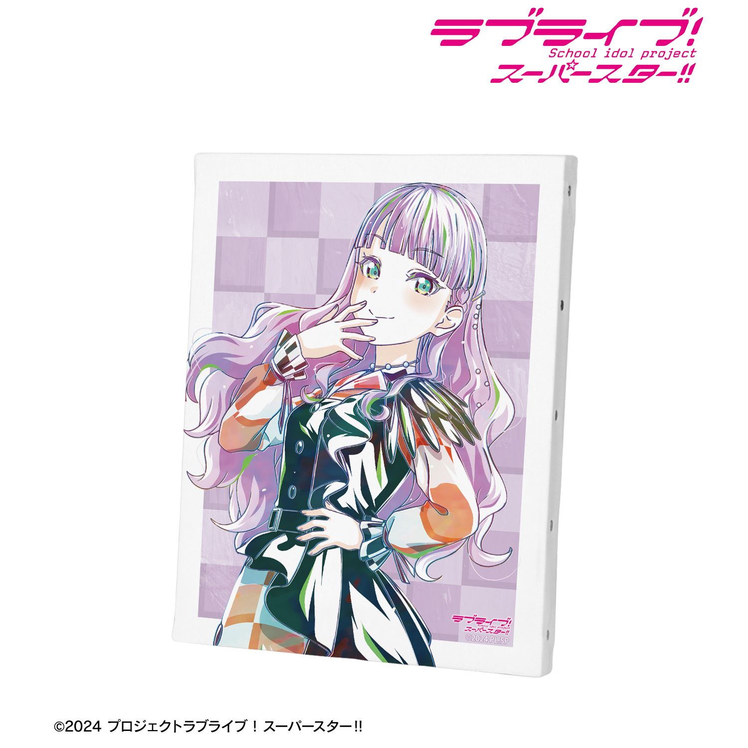 ラブライブ！スーパースター!!_ウィーン・マルガレーテ Let's be ONE Ani-Art F0号キャンバスボード