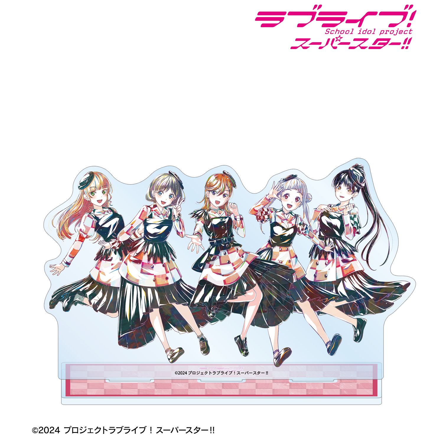 ラブライブ！スーパースター!!_1期生集合 Let's be ONE Ani-Art ジオラマアクリルスタンド