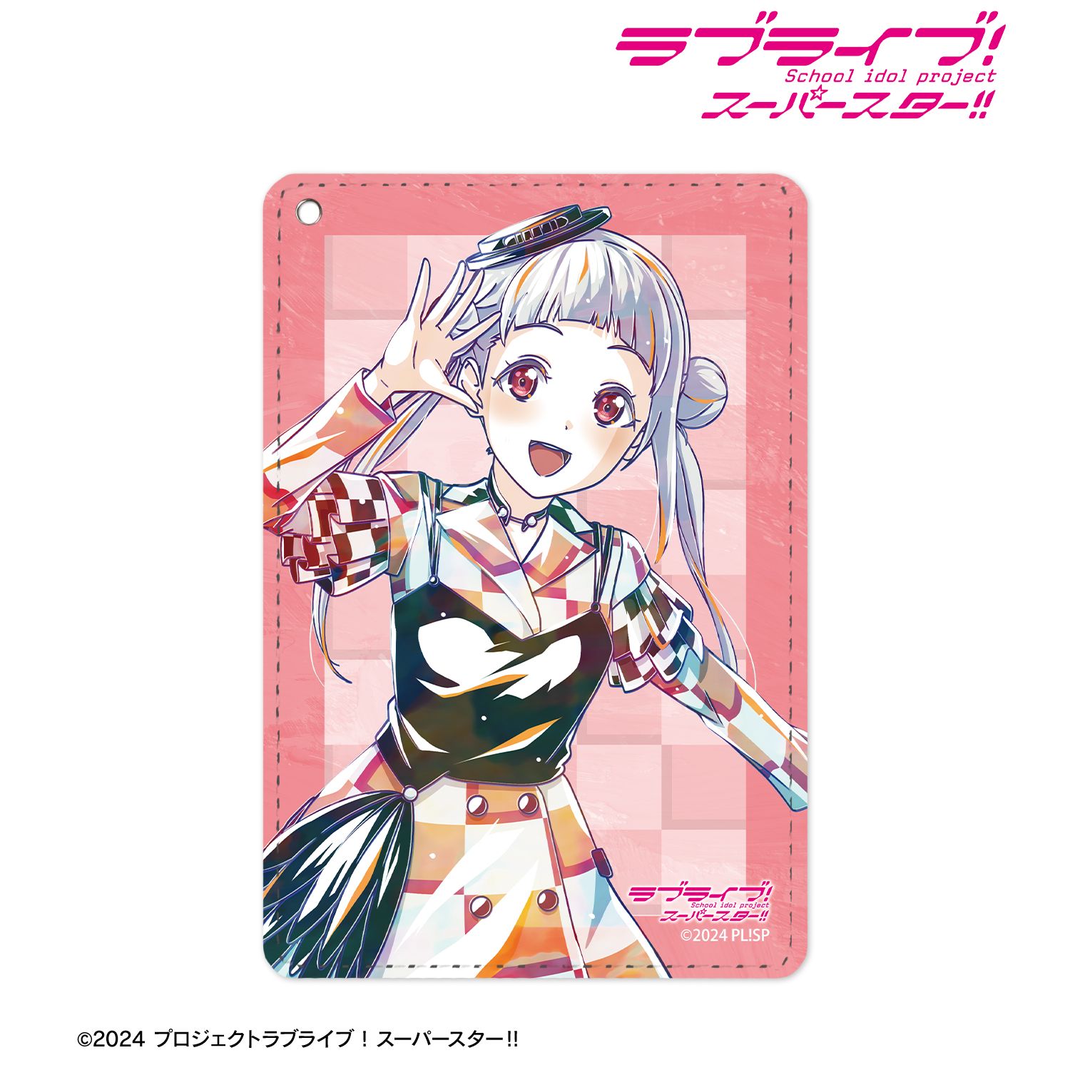 ラブライブ！スーパースター!!_嵐 千砂都 Let's be ONE Ani-Art 1ポケットパスケース