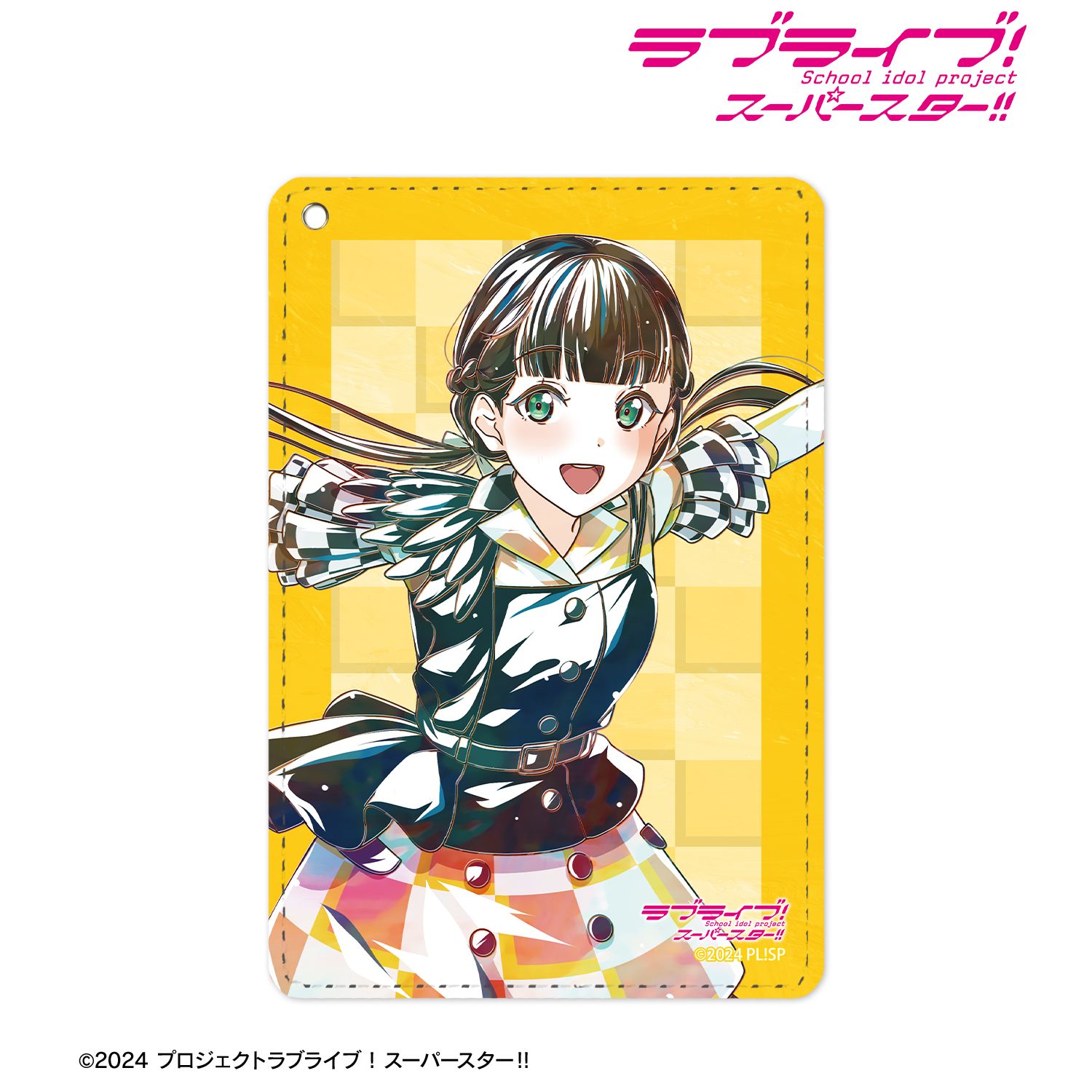 ラブライブ！スーパースター!!_桜小路きな子 Let's be ONE Ani-Art 1ポケットパスケース