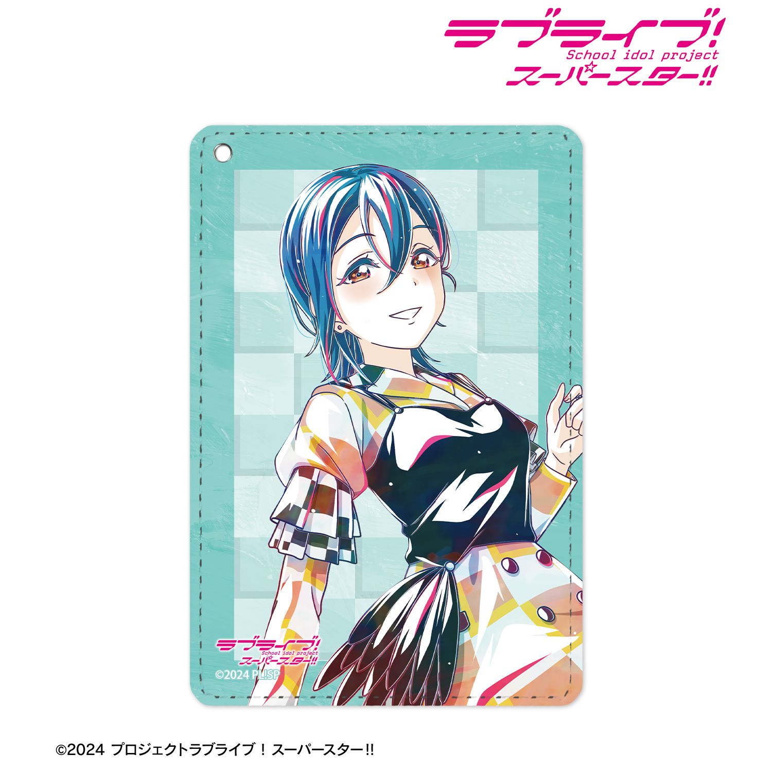 ラブライブ！スーパースター!!_若菜四季 Let's be ONE Ani-Art 1ポケットパスケース