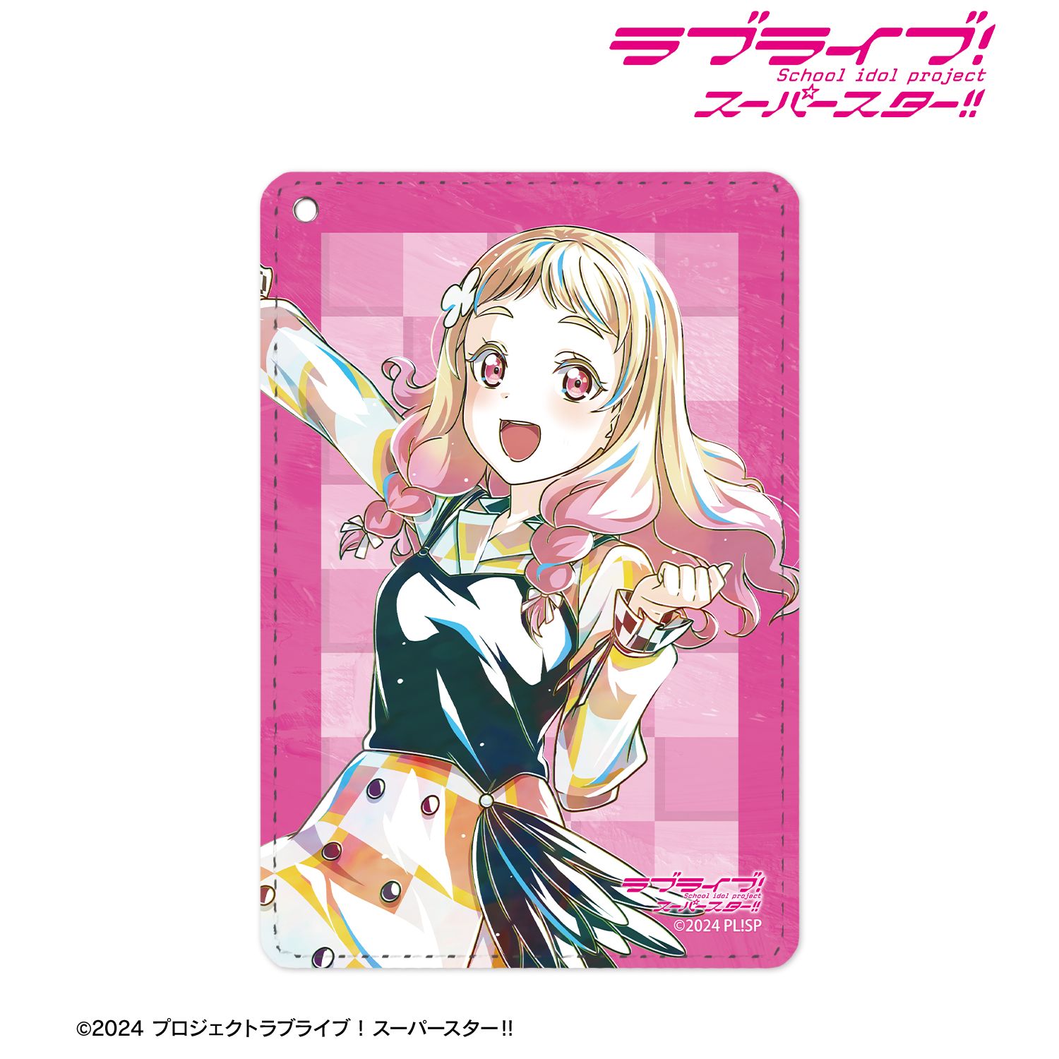 ラブライブ！スーパースター!!_鬼塚夏美 Let's be ONE Ani-Art 1ポケットパスケース