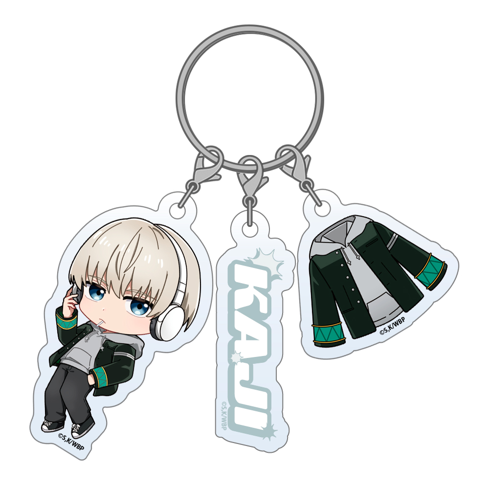 WIND BREAKER 梶 蓮　3連アクリルチャーム