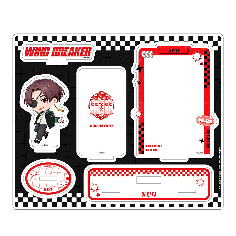 WIND BREAKER 蘇枋 隼飛　アクリルフレームジオラマ