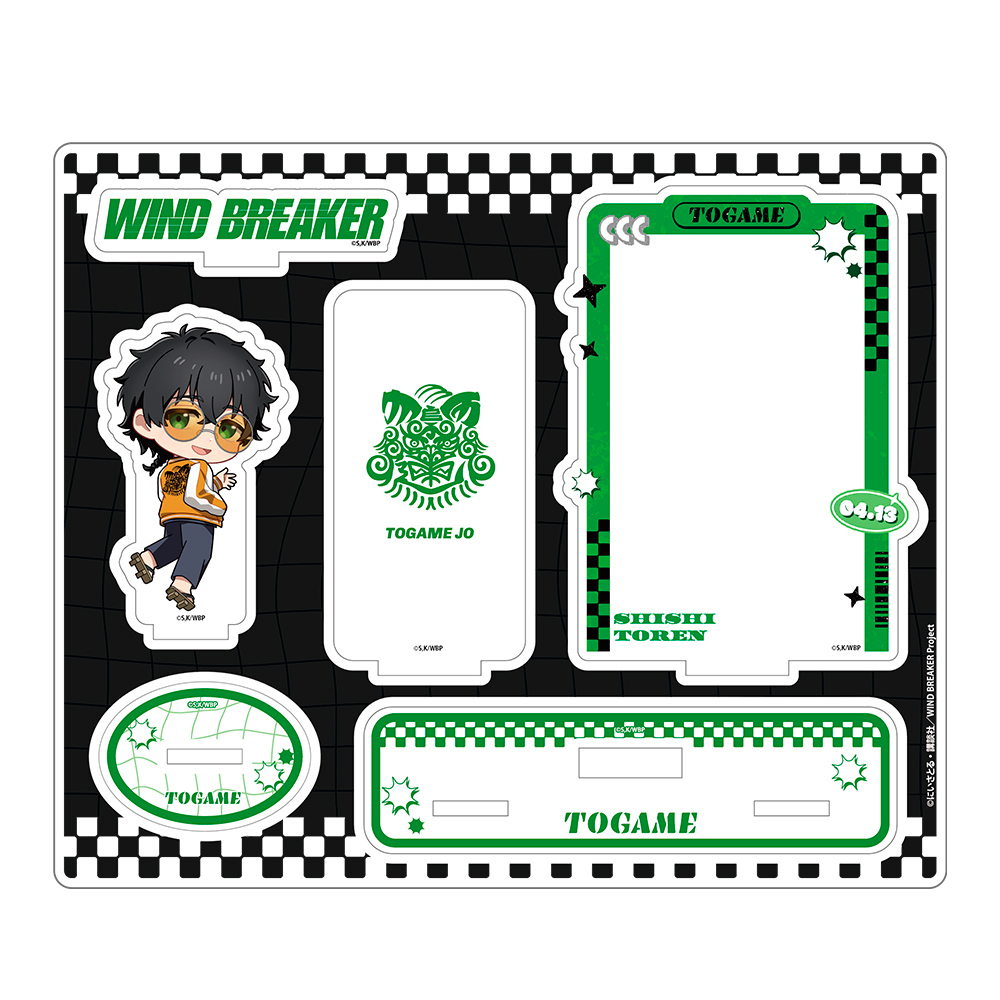 WIND BREAKER 十亀 条　アクリルフレームジオラマ