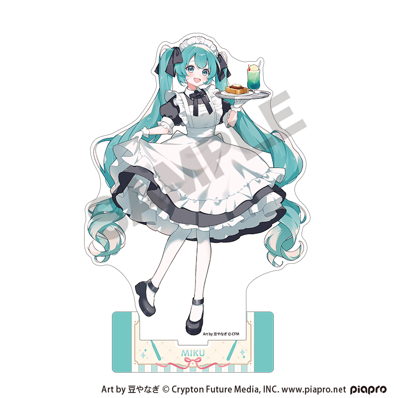 初音ミク アクリルスタンド　初音ミク　レトロ喫茶