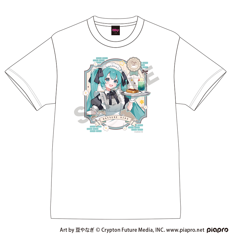 初音ミク Tシャツ　初音ミク　レトロ喫茶