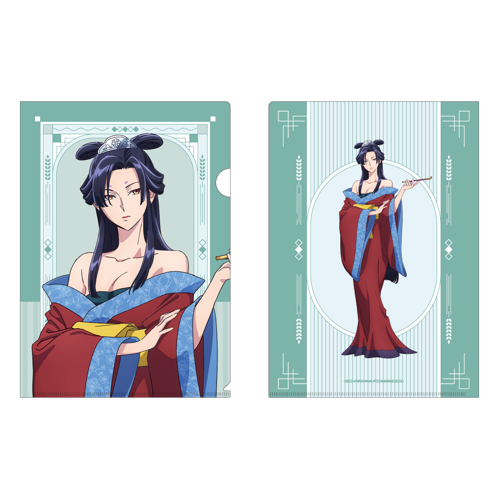 クリアファイル 女華