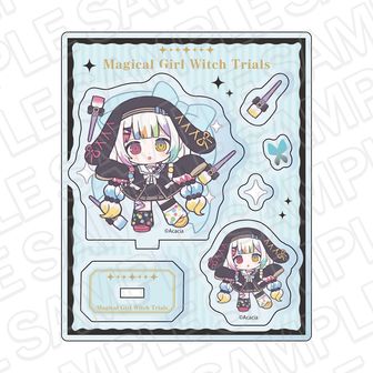 魔法少女ノ魔女裁判 アクリルパーツ 城ケ崎ノア 制服風コーデ デフォルメ ver.