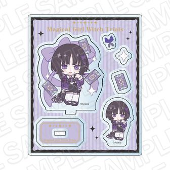 魔法少女ノ魔女裁判 アクリルパーツ 宝生マーゴ 制服風コーデ デフォルメ ver.