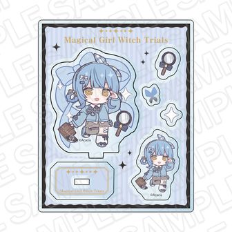魔法少女ノ魔女裁判 アクリルパーツ 橘シェリー 制服風コーデ デフォルメ ver.