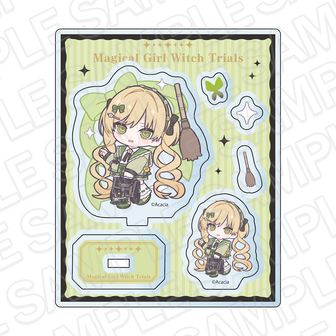 魔法少女ノ魔女裁判 アクリルパーツ 遠野ハンナ 制服風コーデ デフォルメ ver.