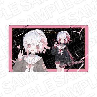 魔法少女ノ魔女裁判 ラバーデスクマット 桜羽エマ 制服風コーデ ver.