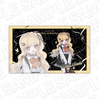 魔法少女ノ魔女裁判 ラバーデスクマット 佐伯ミリア 制服風コーデ ver.