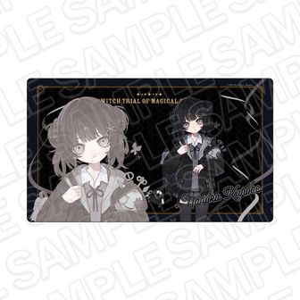 魔法少女ノ魔女裁判 ラバーデスクマット 黒部ナノカ 制服風コーデ ver.