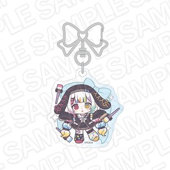 魔法少女ノ魔女裁判 ホログラムキーホルダー 城ケ崎ノア 制服風コーデ デフォルメ ver.