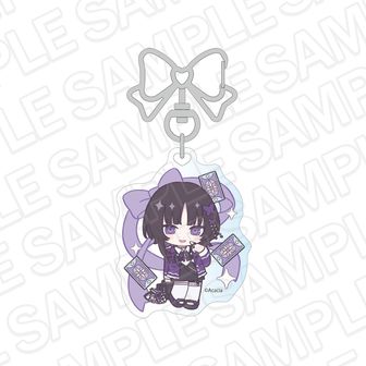魔法少女ノ魔女裁判 ホログラムキーホルダー 宝生マーゴ 制服風コーデ デフォルメ ver.
