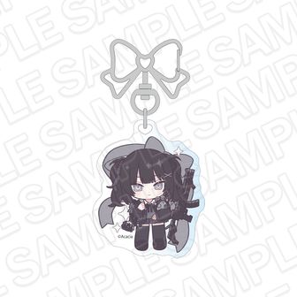 魔法少女ノ魔女裁判 ホログラムキーホルダー 黒部ナノカ 制服風コーデ デフォルメ ver.
