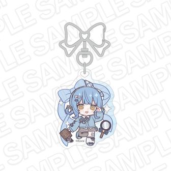 魔法少女ノ魔女裁判 ホログラムキーホルダー 橘シェリー 制服風コーデ デフォルメ ver.