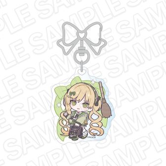 魔法少女ノ魔女裁判 ホログラムキーホルダー 遠野ハンナ 制服風コーデ デフォルメ ver.