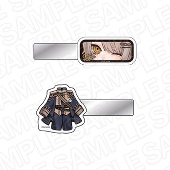 魔法少女ノ魔女裁判 アクリルクリップ 蓮見レイア 制服風コーデ デフォルメ ver.