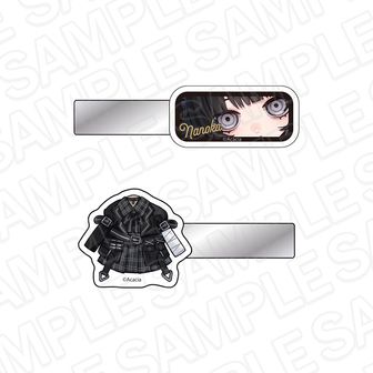 魔法少女ノ魔女裁判 アクリルクリップ 黒部ナノカ 制服風コーデ デフォルメ ver.