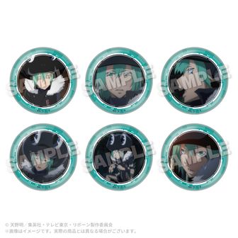家庭教師ヒットマンREBORN! トレーディングコレクション缶バッジ フランver.　【コンプリートBOX／6個入り】