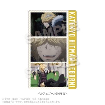 家庭教師ヒットマンREBORN! 場面写ステッカー ベルフェゴール