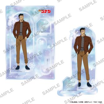 名探偵コナン ジオラマアクリルスタンド 私服ver.　毛利小五郎