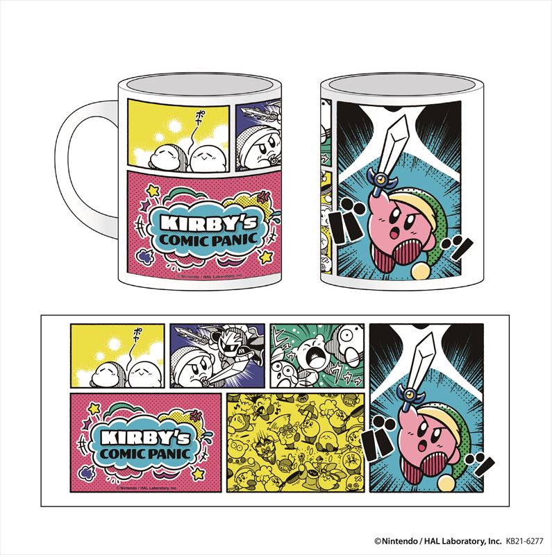 カービィ マグカップ ペネリック 星のカービィ「ペアマグカップ(カービィ＆ワドルディ)」 : 金箔