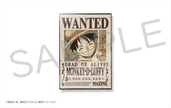 ONE PIECE _アクリル手配書マグネット_ルフィ | 公式グッズ・公式