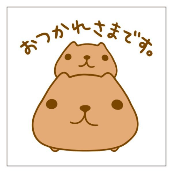 カピバラさん キャンバスアート カピバラさん ミニキャンバスアートコレクション</br