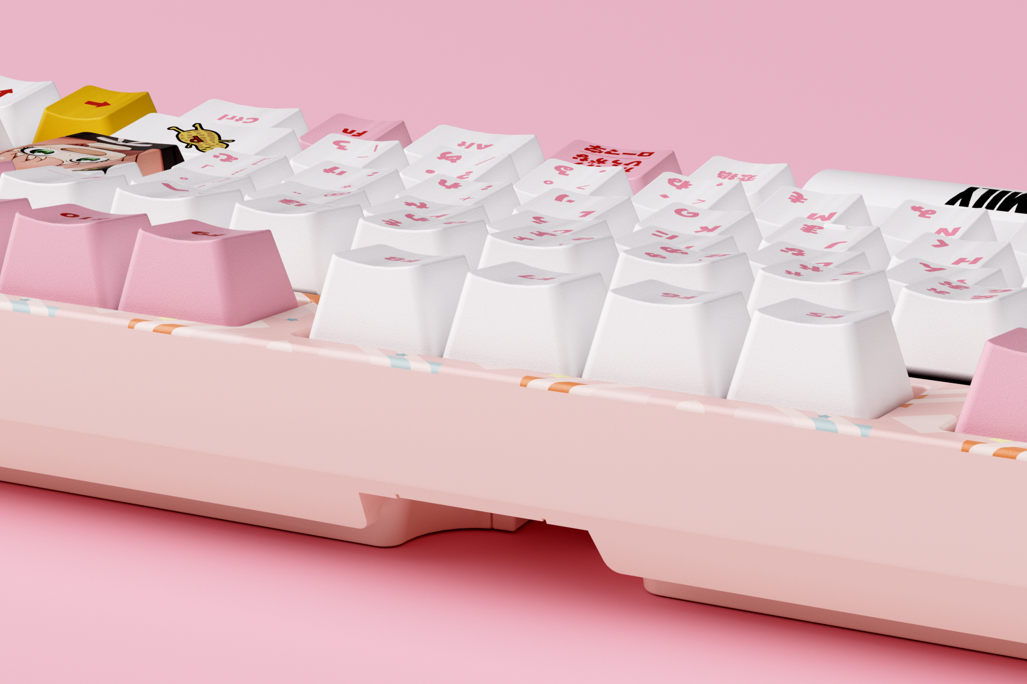 様々な使用用途に最適なメカニカルスイッチを採用