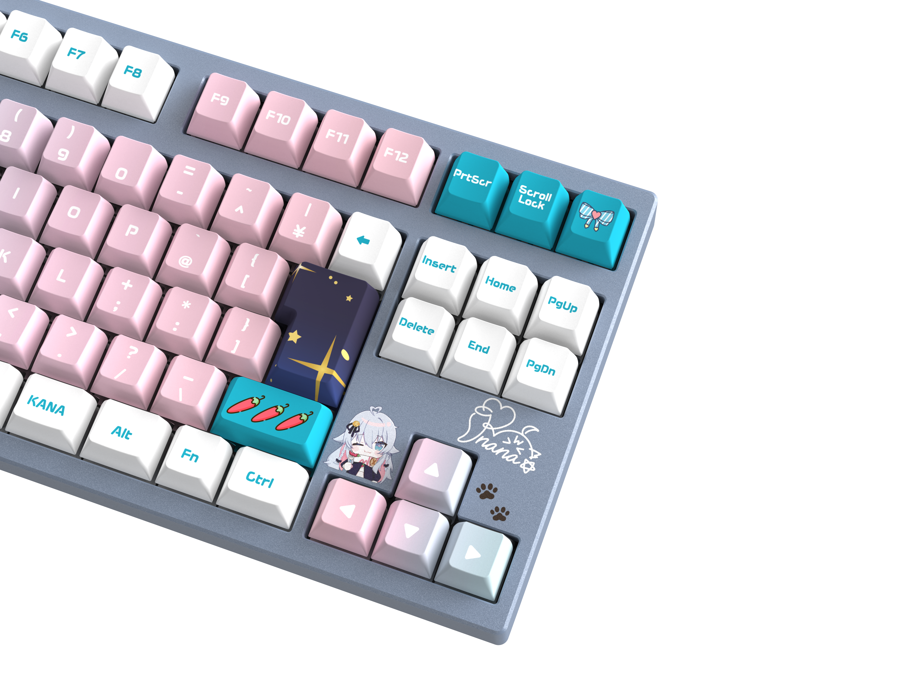 『結城さくな』 × AMICIS コラボゲーミングキーボード 結城さくなファン必見！かわいい×高性能なゲーミングキーボード